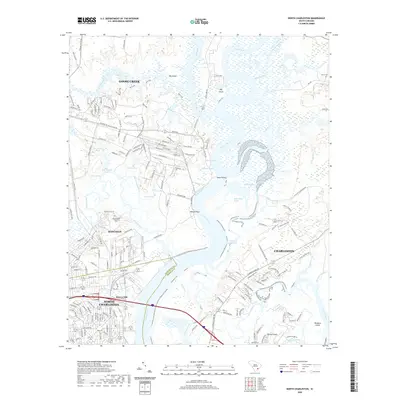 2020 Map of North Charleston, 2020 Print