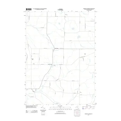 2013 Map of North Clymer, 2013 Print