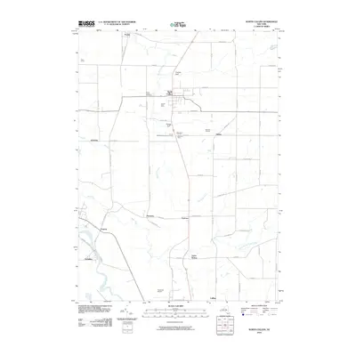 2010 Map of North Collins, 2010 Print