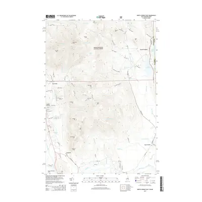 2015 Map of North Conway East, 2015 Print