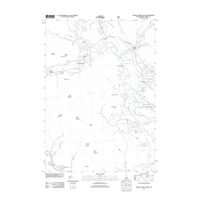 2012 Map of North Conway West, 2012 Print