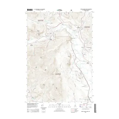 2015 Map of North Conway West, 2015 Print