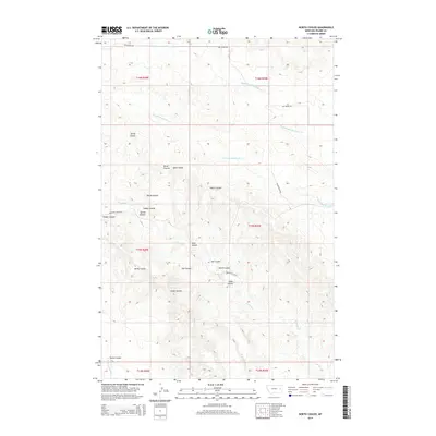 2014 Map of North Coulee, 2014 Print