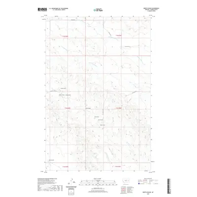 2020 Map of North Coulee, 2020 Print