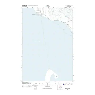 2011 Map of North Cove, 2011 Print