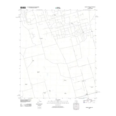 2010 Map of North Cowden, 2010 Print
