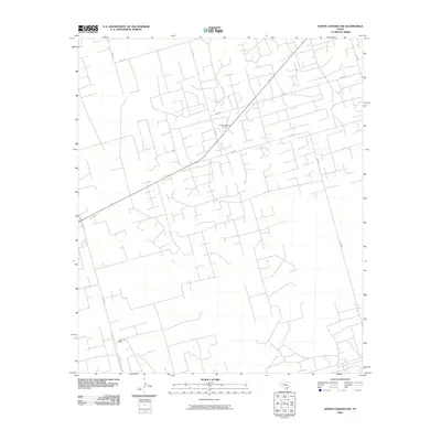 2010 Map of North Cowden NW, 2010 Print