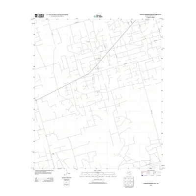 2012 Map of North Cowden NW, 2012 Print