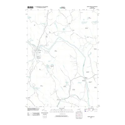 2010 Map of North Creek, 2010 Print