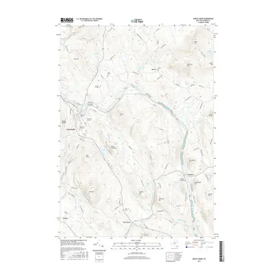 2016 Map of North Creek, 2016 Print