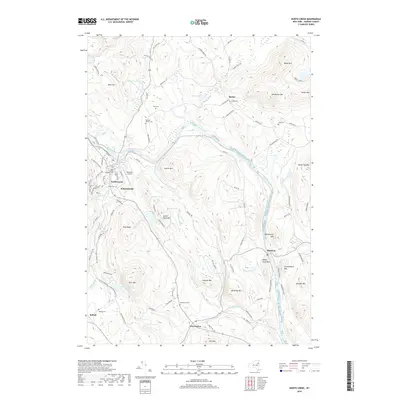 2019 Map of North Creek, 2019 Print