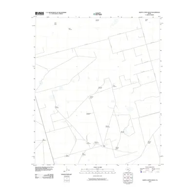 2010 Map of North Curtis Ranch, 2010 Print