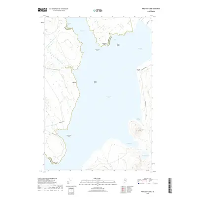 2018 Map of North East Carry, 2018 Print