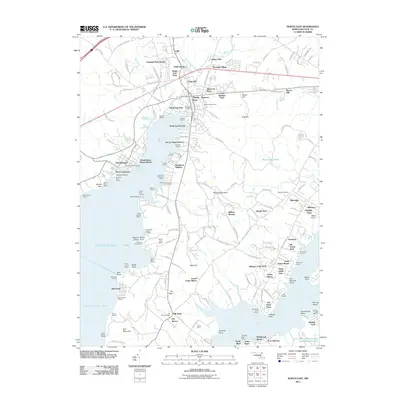 2011 Map of North East, 2011 Print