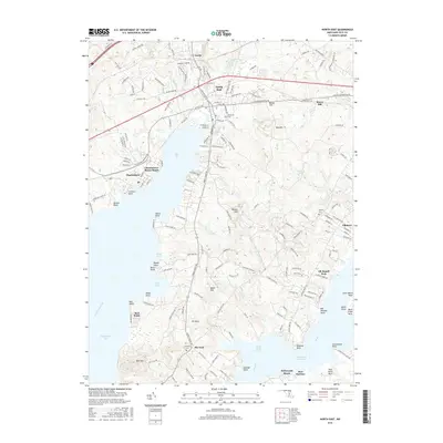 2016 Map of North East, 2016 Print