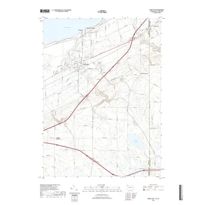 2019 Map of North East, 2019 Print