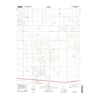 2015 Map of North Edwards, 2015 Print