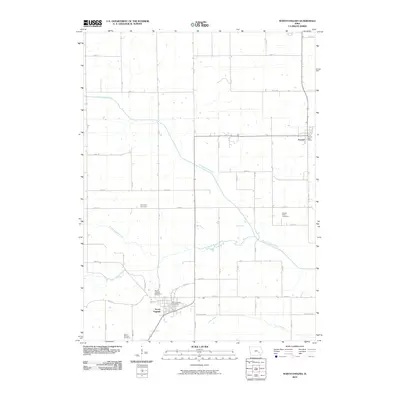 2010 Map of North English, 2010 Print