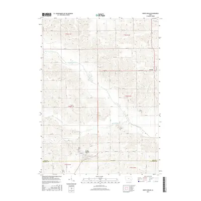 2015 Map of North English, 2015 Print