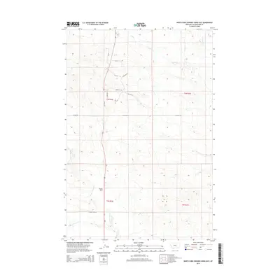 2014 Map of North Fork Crooked Creek East, 2014 Print