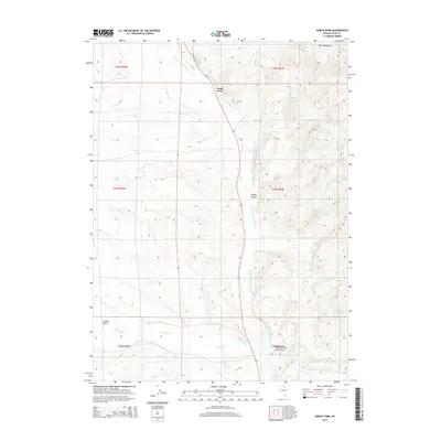 2014 Map of North Fork, 2014 Print