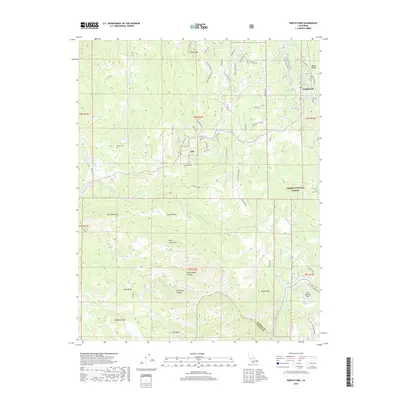 2018 Map of North Fork, 2018 Print