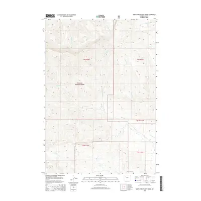 2015 Map of North Fork Pickett Creek, 2015 Print