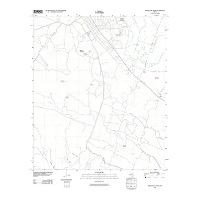 2010 Map of North Fort Hood, 2010 Print