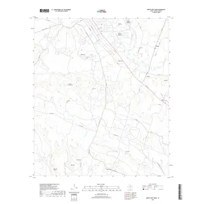 2019 Map of North Fort Hood, 2019 Print