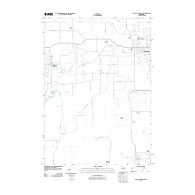 2010 Map of North Freedom, 2010 Print