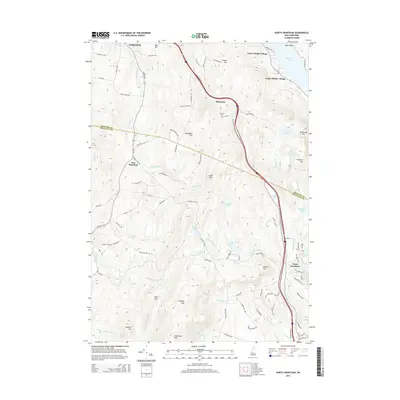 2015 Map of North Grantham, 2015 Print