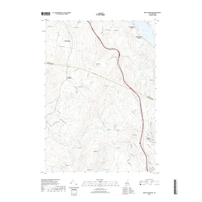2018 Map of North Grantham, 2018 Print
