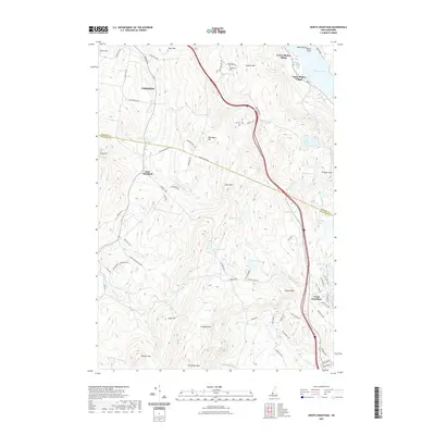 2021 Map of North Grantham, 2021 Print
