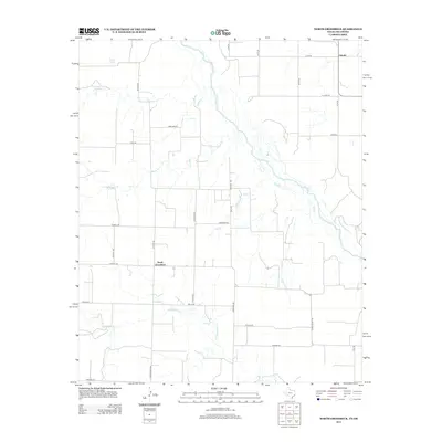 2012 Map of North Groesbeck, 2012 Print