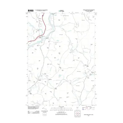 2012 Map of North Hartland, 2012 Print