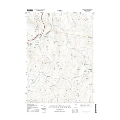 2015 Map of North Hartland, 2015 Print