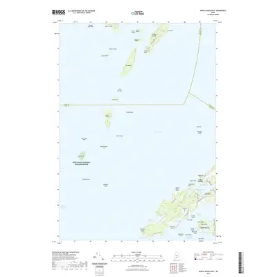 2021 Map of North Haven West, 2021 Print