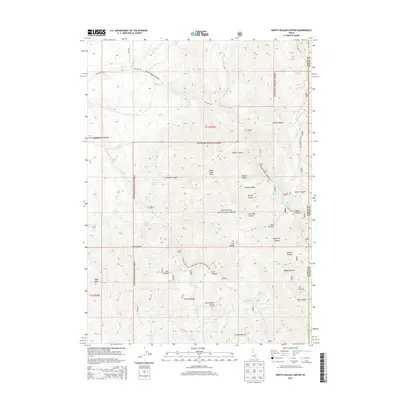 2013 Map of North Heglar Canyon, 2013 Print