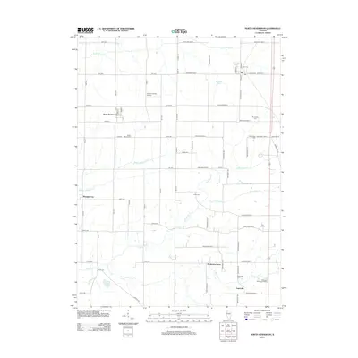 2012 Map of North Henderson, 2012 Print