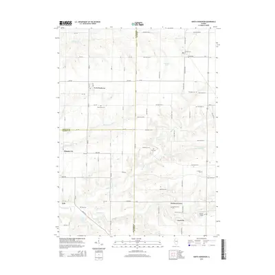 2015 Map of North Henderson, 2015 Print