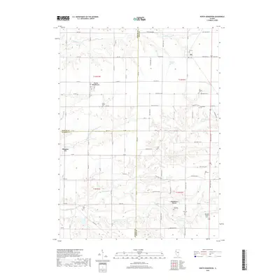 2018 Map of North Henderson, 2018 Print