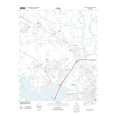2012 Map of North Highlands, 2012 Print