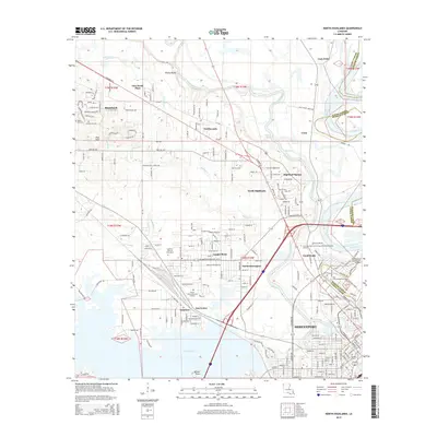 2015 Map of North Highlands, 2015 Print