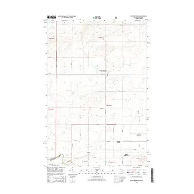 2014 Map of North Ironwood, 2014 Print
