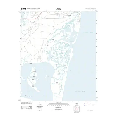2011 Map of North Island, 2011 Print