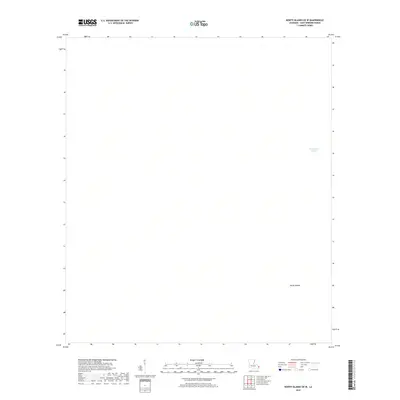 2018 Map of North Islands OE W, 2018 Print