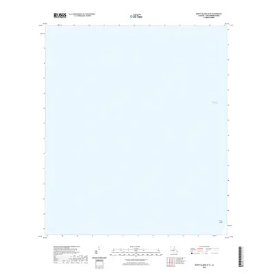2020 Map of North Islands OE W, 2020 Print