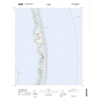 2024 Map of North Islands, 2024 Print