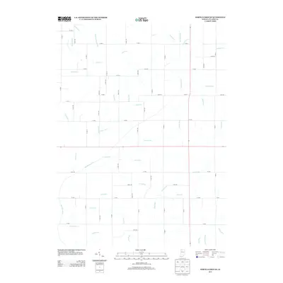 2013 Map of North Judson SE, 2013 Print