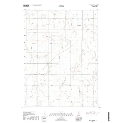 2019 Map of North Judson SE, 2019 Print
